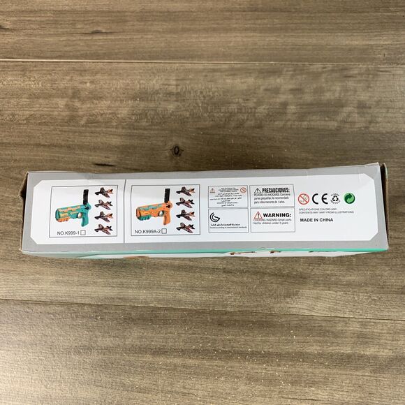 Bubble Plane Toy, Ejection Model Foam with 8 Pcs Glider Launcher, Outdoor - Picture 4 of 12